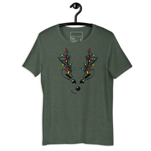 Men's "His Antler Adornments" graphic t-shirt