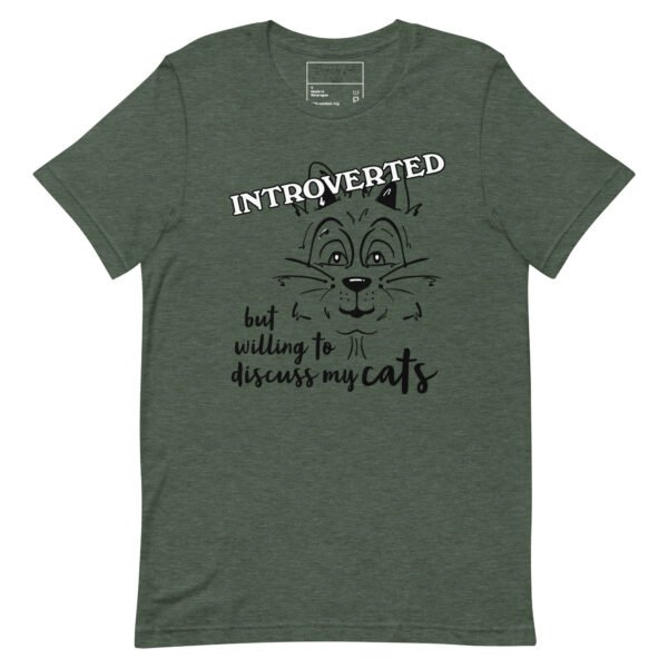 "Introverted but" graphict-shirt