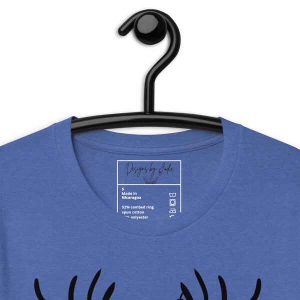 Women's "Her Antler Adornments" graphic t-shirt - Image 7